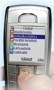Autópálya-matrica az iziSHOP kínálatában! Fizessen mobilon, mobillal! iziSHOP - a mobil fizetési megoldás